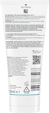Feuchtigkeitscreme Ultra Gentle LSF 30 Neutrogena