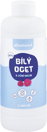 Biely ocot 10% s vôňou malín allnature