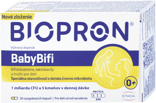 Kapsuly Laktobacily BabyBifi+ BIOPRON