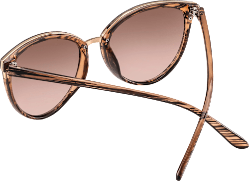 Sonnenbrille Damen Holzoptik-Muster SUNDANCE