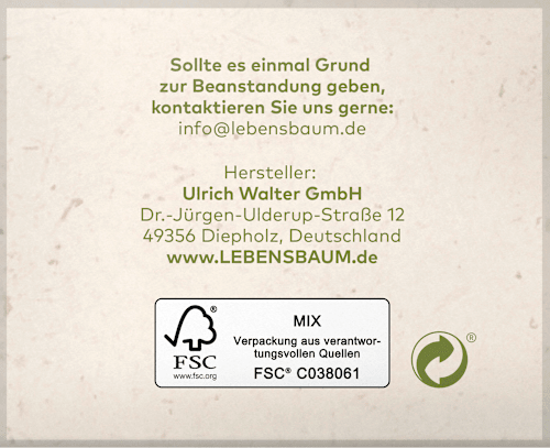 Kräutertee Wohliges Bauchgefühl LEBENSBAUM