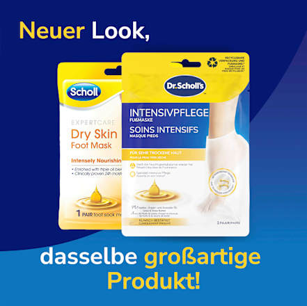 Fußmaske Socken Intensive Pflege (1 Paar) Dr. Scholl's