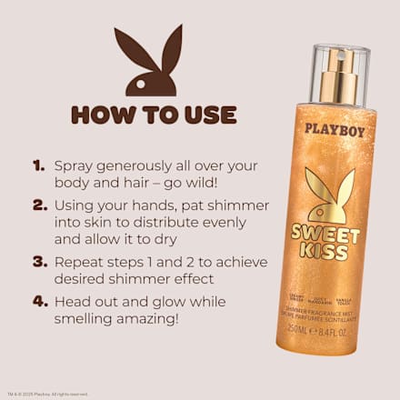 Körperspray Body Mist Sweet Kiss  PLAYBOY