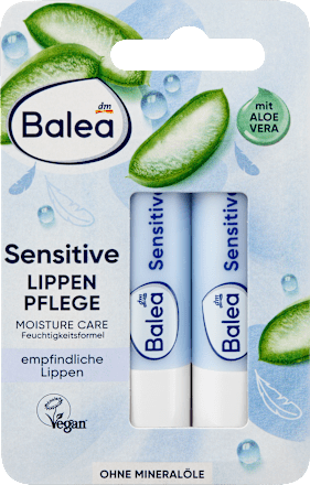 balzám na rty Sensitive 2x4,8 g Balea
