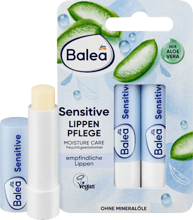 balzám na rty Sensitive 2x4,8 g Balea