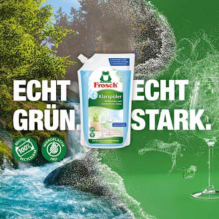 Klarspüler Frosch