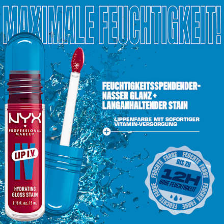 Lipgloss Lip IV Hydrating Gloss Serum 19 Magenta Mist NYX PROFESSIONAL MAKEUP