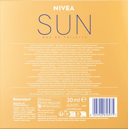 Sun Eau de Toilette NIVEA