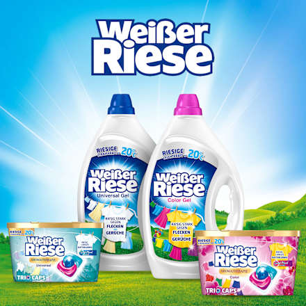 Vollwaschmittel Gel Weißer Riese