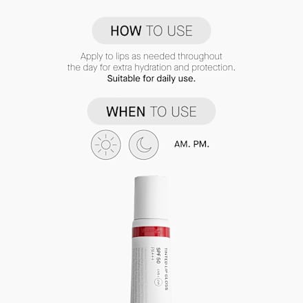 Lipgloss Tinted Cherry LSF 50 Transparent Lab