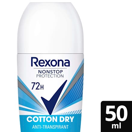 Antitranspirant Deo Roll-on Nonstop Protection Cotton Dry Rexona