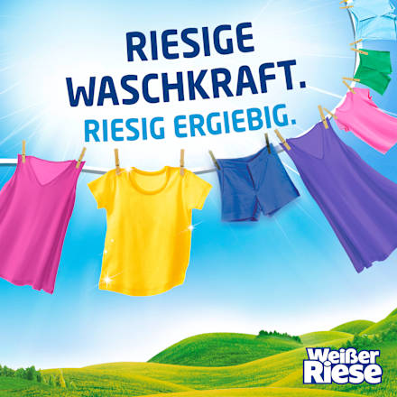 Colorwaschmittel Gel Weißer Riese