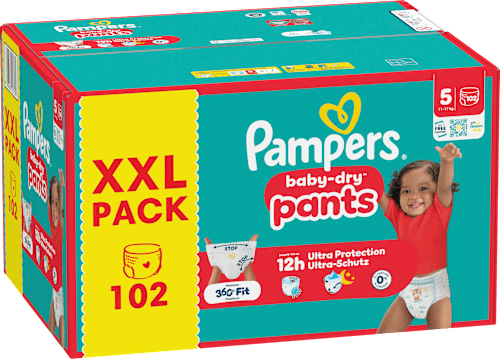 Baby Pants Gr. 5 (11-17 kg) XXL Pack Pampers baby-dry