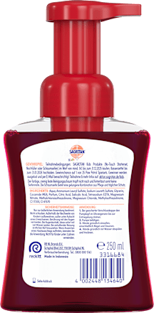 Schaumseife Samt Sagrotan