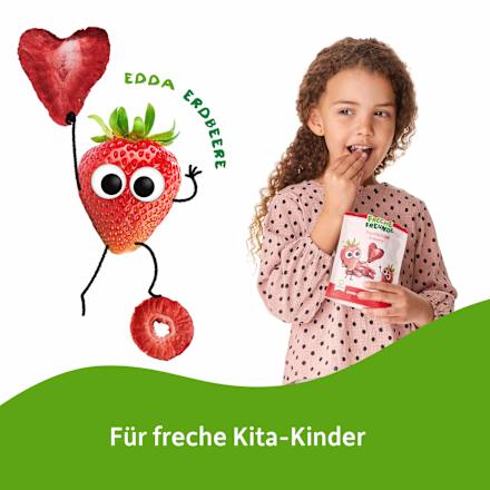 Kindersnack Fruchtchips Erdbeere, ab 3 Jahre Freche Freunde