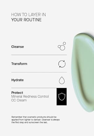 CC Cream Mineral Redness Control LSF 50 Transparent Lab