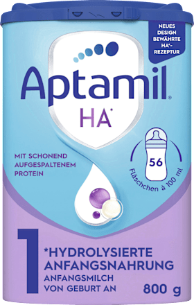 Anfangsmilch HA1 von Geburt an Aptamil
