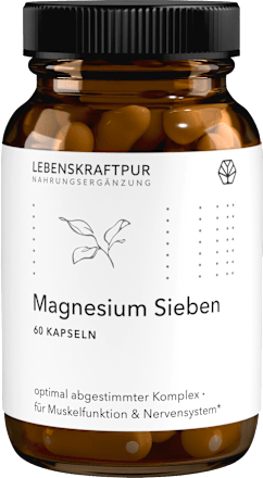 Magnesium Sieben 60St. Lebenskraftpur