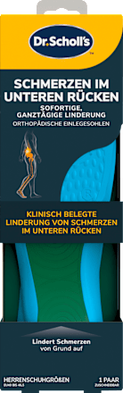Einlegesohlen orthopädisch Gr. 40-46,5 (1 Paar) Scholl