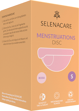 Menstruationsscheibe Rosa Gr. S SELENACARE