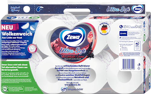 Toilettenpapier Ultra Soft (8x150 Blatt) Zewa