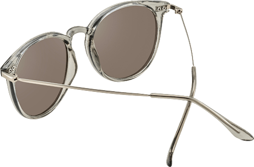 Uniseks sončna očala, prosojno siva sundance