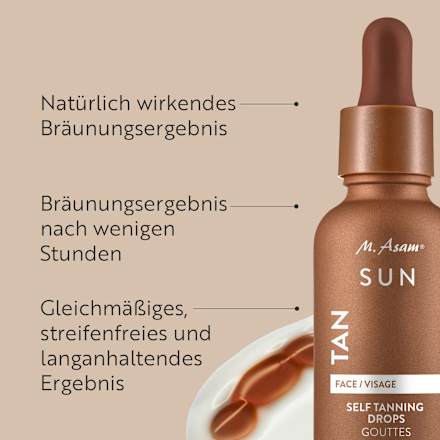 Selbstbräuner Konzentrat Gesicht tanning drops M. Asam
