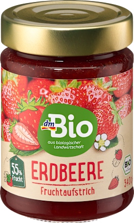 Fruchtaufstrich, Erdbeere 55% Frucht dmBio