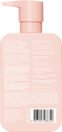Shampoo Moisture Feuchtigkeit MONDAY