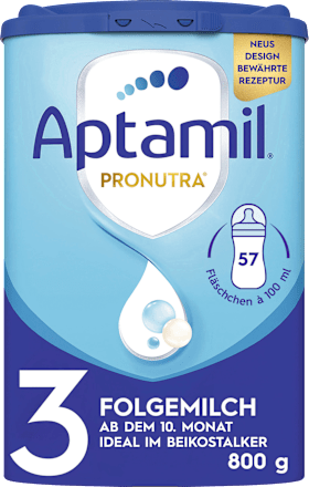 Folgemilch 3 Pronutra ab dem 10. Monat Aptamil
