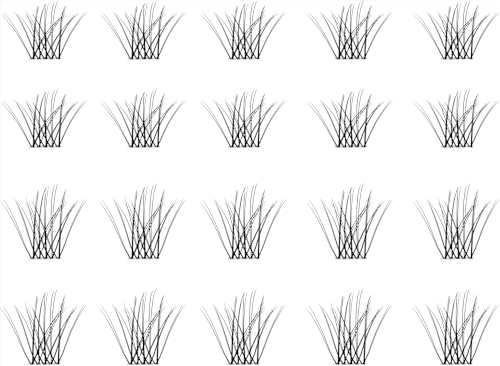 what the fake! veštačke trepavice - 06 natural cluster black essence