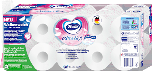 Toilettenpapier Ultra Soft 4-lagig (20x150 Blatt) Zewa