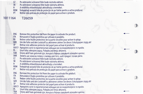 Pasca proti potravinovým moliam Raid