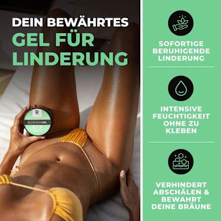 After Sun Gel mit Aloe Vera Byrokko