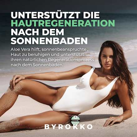 After Sun Gel mit Aloe Vera Byrokko