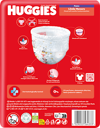 Baby Pants Little Movers Gr. 4 (9-14 kg) Huggies