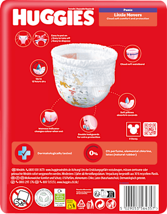 Baby Pants Little Movers Gr. 6 (15-25 kg) Huggies