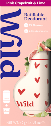 Tuhý dezodorant Love Hearth s vôňou Pink Grapefruit & Lime Wild