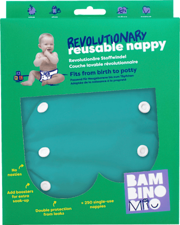 Stoffwindel wiederverwendbar Bambino Mio