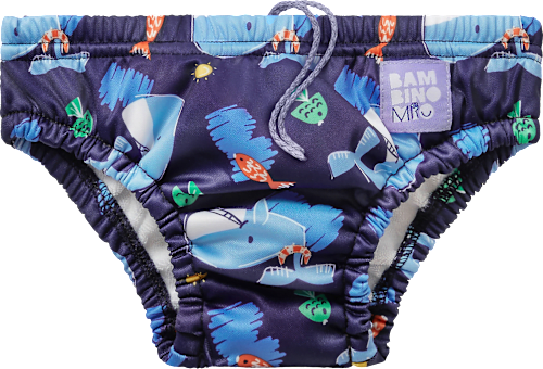 Schwimmwindeln wiederverwendbar blau 1-2 Jahre Bambino Mio