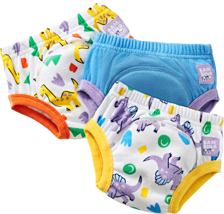 Töpfchen-Trainingshose 3er-Set blau 2-3 Jahre Bambino Mio