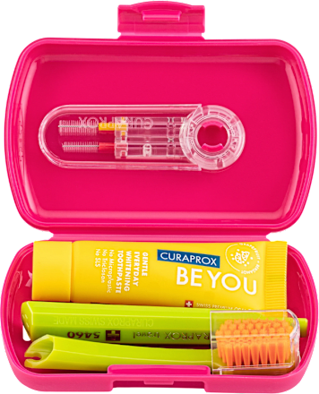 Set de calatorie diferite culori CURAPROX