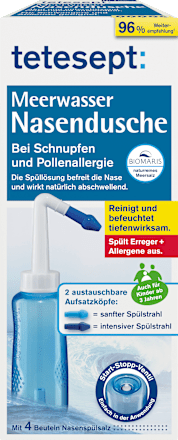 Nasendusche Meerwasser tetesept