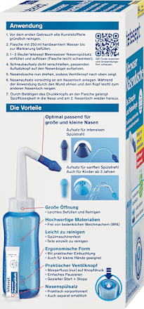 Nasendusche Meerwasser tetesept