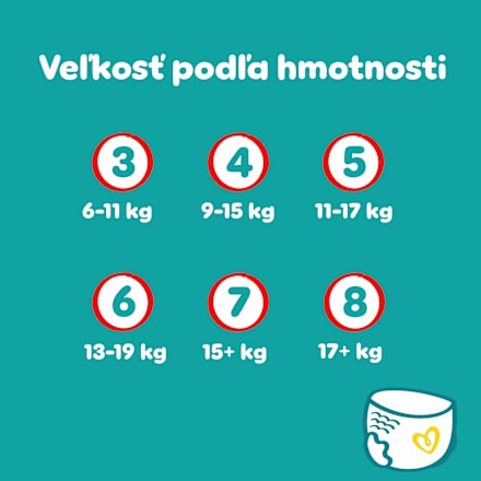 Plienkové nohavičky Active Baby Pants veľ. 4 (9 - 15 kg) Pampers active baby