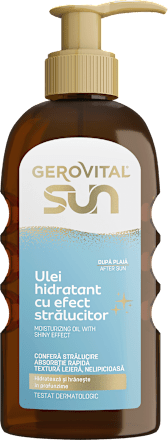 Ulei hidratant strălucitor pentru plajă GEROVITAL