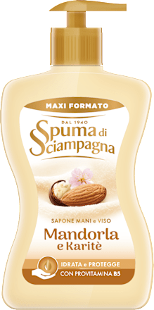 Sapone liquido Mandorla e Karitè Spuma di Sciampagna