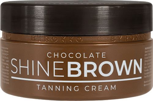 Krema za pospešitev zagorelosti Chocolate Shine Brown Byrokko
