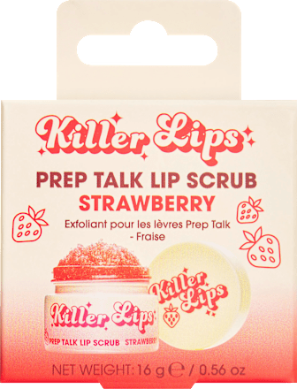 Lippenpeeling Prep Talk Erdbeer Killer Lips