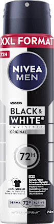 Deospray Black & White Invisible XXL NIVEA MEN